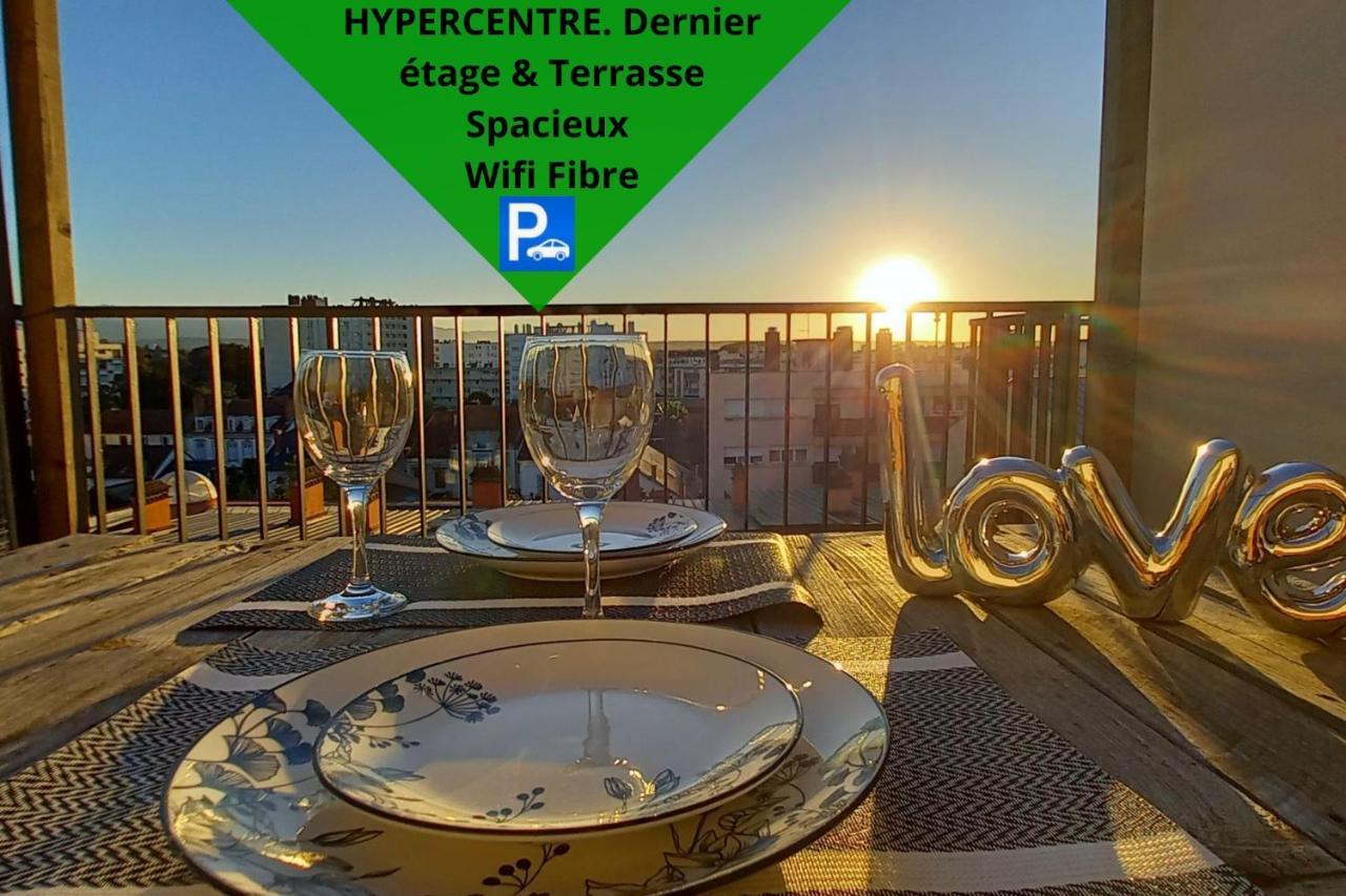 Appartamento La Dolce Vita -T2 52m2- dernier étage- terrasse-parking-WIFI FIBRE Tarbes Esterno foto